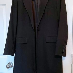 Lauren Ralph Lauren Vintage Long Single Button Wool Blazer / Size 4